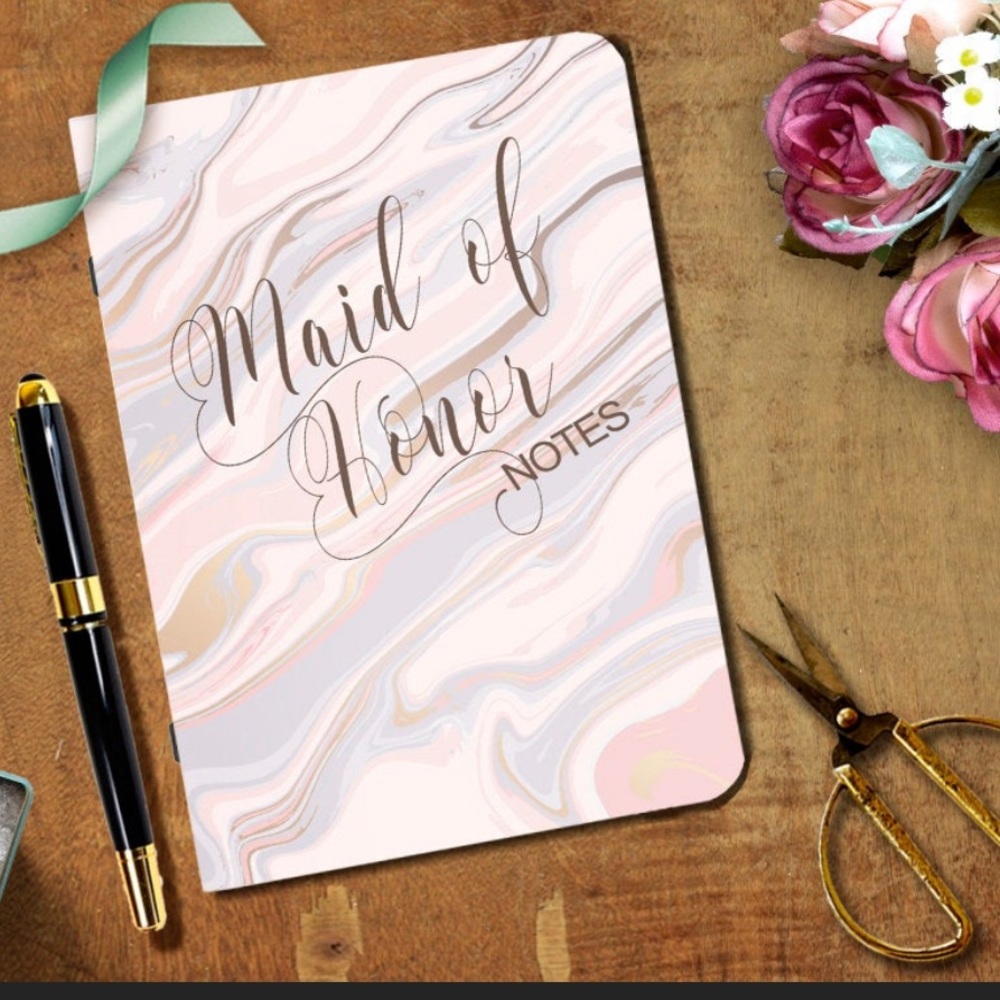 NWOT Maid of Honor guided notebook!